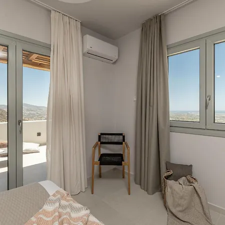 Eartha Horizon 3br With Private Pool Panoramic Sea Sunset View * Naxos City